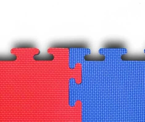 20mm Parlour Pit Mats Red/Blue 1m x 1m - Image 8