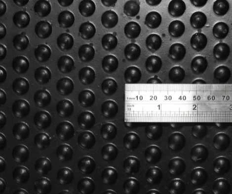 12mm Studded dot rubber mats