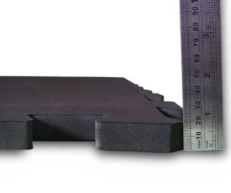 20mm Cow Horse Stable Jigsaw EVA Comfort Mats Black 1.22m x 0.91m - Image 5