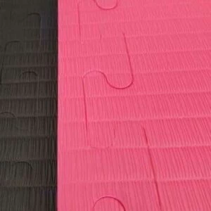 Red Black Parlour Mats 40mm Red Black 40mm Parlour Pit Mats