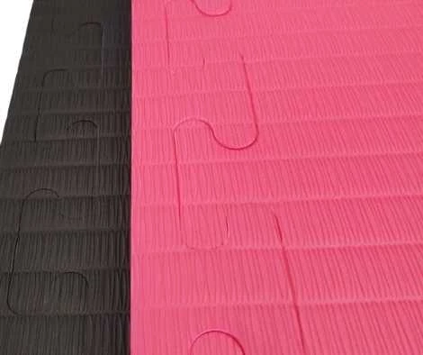 Red Black 40mm Parlour Pit Mats