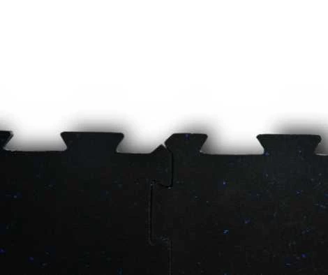 Rubber Blue Fleck Gym Jigsaw Mats Weight Training 1m x 1m x 10mm - Image 7