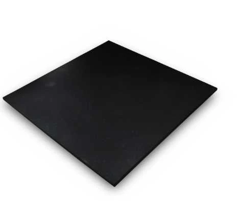 Rubber Blue Fleck Gym Mats Weight Training 1m x 1m x 15mm - Image 4
