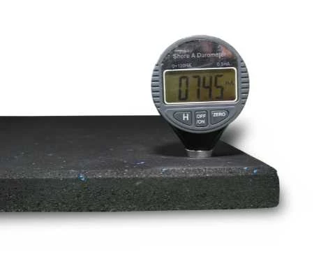 Rubber Blue Fleck Gym Mats Weight Training 1m x 1m x 15mm - Image 2