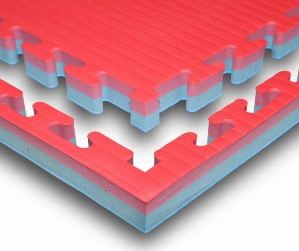 40mm Parlour Pit Mats Red/Blue 1m x 1m - Image 9