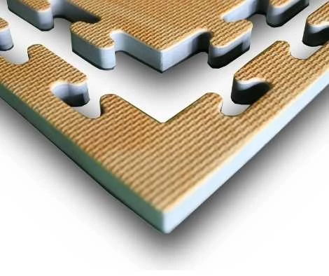 20mm Parlour Pit Mats Black/Wood 1m x 1m - Image 9