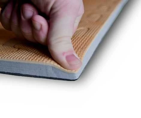 20mm Parlour Pit Mats Black/Wood 1m x 1m - Image 8