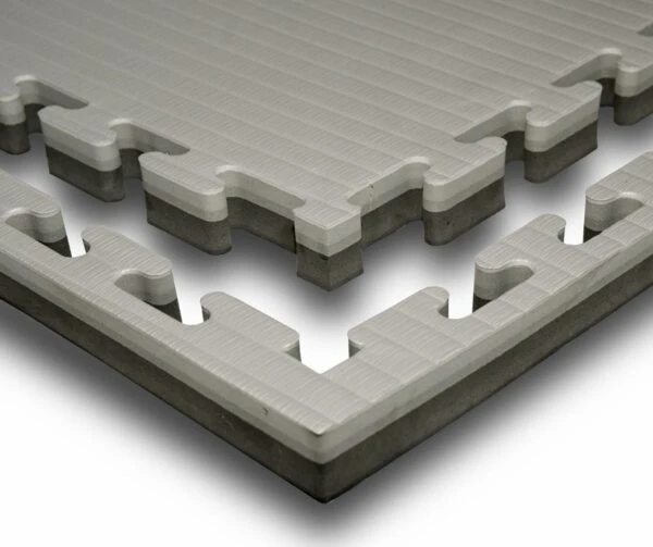 30mm Parlour Pit Mats Black/Grey 1m x 1m - Image 2