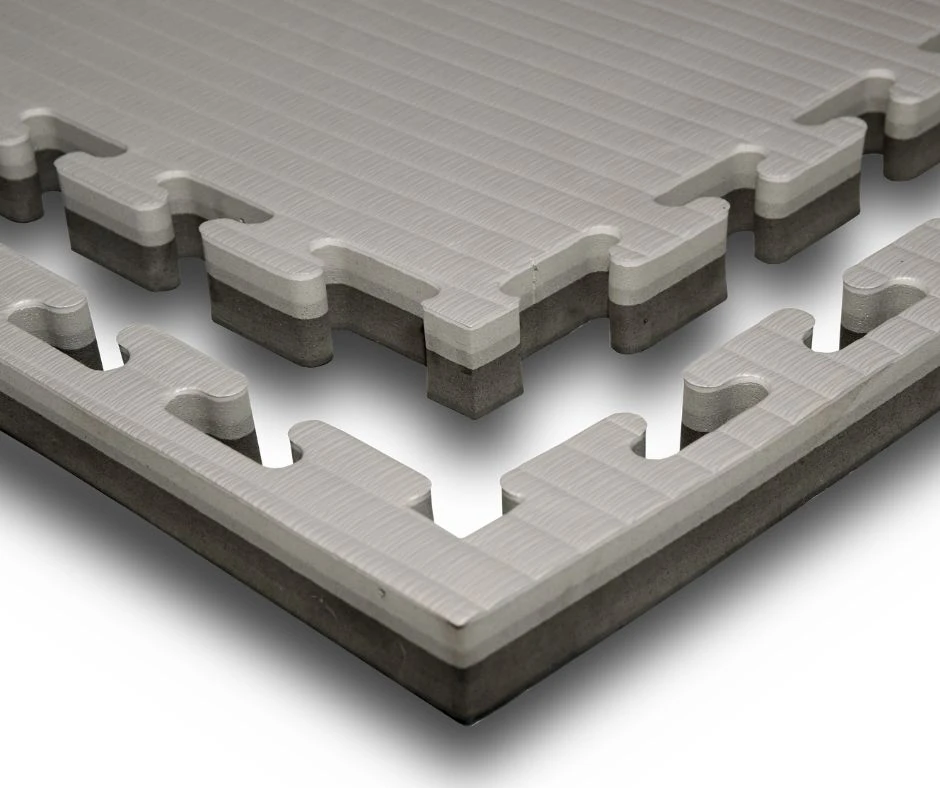 30mm Parlour Pit Mats Black/Grey 1m x 1m - Image 2